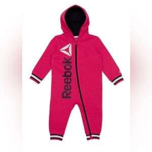 ✨NEW✨ Reebok baby hooded romper